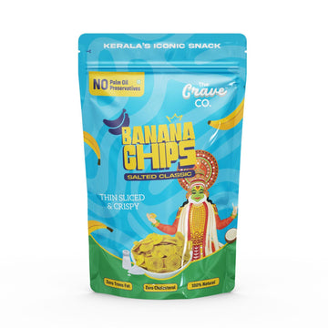 Classic Salted Kerala Banana Chips (100% Coconut Oil)